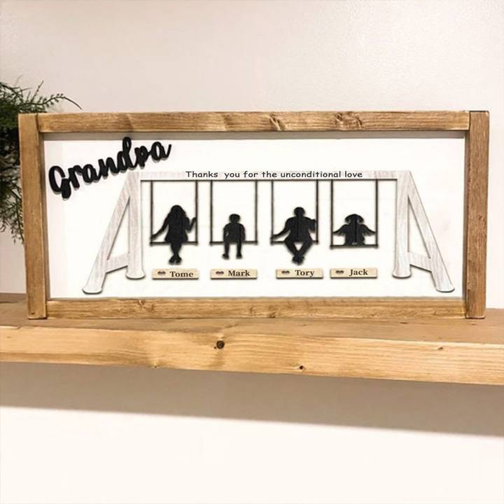 Personalized Swing Set Sign, Mother’s Day Swings.