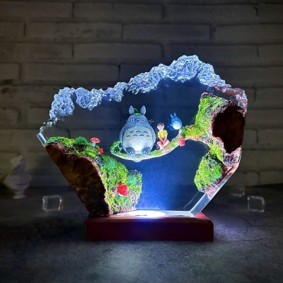 Epoxy Night Light,  Kids gift, Housewarming gift, Christmas gifts