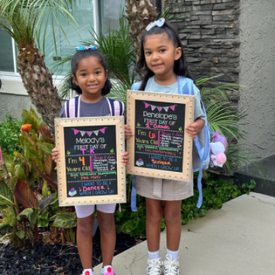 This is the perfect first day of sign! Chalkboard, Reusable